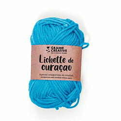 Graines Creatives Fil de coton crochet et amigurumi - Turquoise