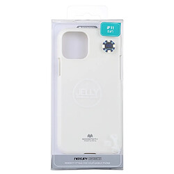 Acheter Wewoo Coque Souple JELLY TPU anti-choc et anti-rayures pour iPhone 11 Pro Blanc