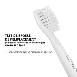 Avis Ailoria PRO SMILE Têtes de brosse - lot de 12