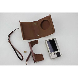 Acheter Etui en PU appareil photo café pour votre Fujifilm XF10