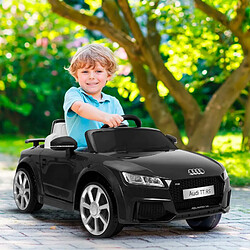 Audi TT RS Voiture Electrique Enfant (2x25W) 103x62x44 cm - Marche av/ar, Phares, Musique, Ceinture et Télécommande parentale