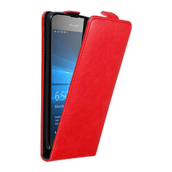 Cadorabo Coque Nokia Lumia 650 Etui en Rouge