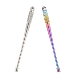 Avis Alliage de titane Camping Choisissez votre oreille Curette Kit de voyage Outil de nettoyage d'oreille Argent