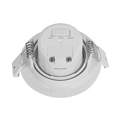 Avis BRAYTRON Spot LED encastrable 3en1 rond blanc 7W IP20