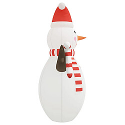 Acheter vidaXL Bonhomme de neige gonflable de Noël avec LED 630 cm