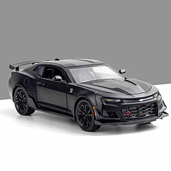 Universal 1/24 alliage moule moulage voiture de sport modèle voiture jouet simulation son et lumière tirer en arrière collection de jouets cadeaux pour enfants | Voiture jouet moulée sous pression (noir)