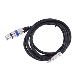 Acheter xlr asymétrique femelle à 3.5mm micro câble aux cordon audio 200cm