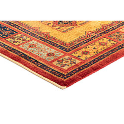 Avis Vidal Tapis de laine 165x109 rouge Kashkuli