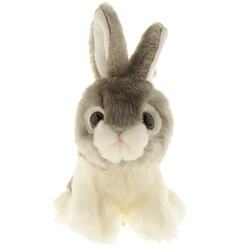 3x Poupée Lapin en Peluche Doux et Réaliste Jouets pour Enfants Bébé 20cm pas cher