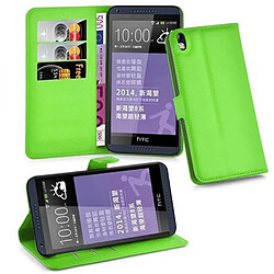 Cadorabo Coque HTC Desire 816 Etui en Vert