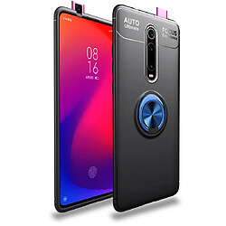 Wewoo Coque Souple Titulaire d'anneau en métal TPU rotation 360 degrés pour Xiamo Redmi K20 / K20Pro / Xiamo 9T noir + bleu