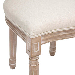 Atmosphera, Createur D'Interieur Chaise Cléon Beige - Atmosphera