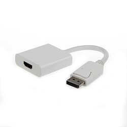 Gembird A-DPM-HDMIF-002-W adaptateur et connecteur de câbles DisplayPort HDMI Blanc