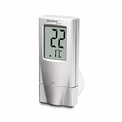 Acheter Technoline WS 7024 Thermometre pour la Fenetre avec Ventouse Argent