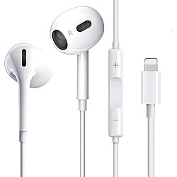 Ecouteurs pour iPhone, Casque antibruit filaires stéréo HiFi avec Micro et contrôle du Volume intégrés compatibles avec iPhone 14/13/12/11/X/XR/XS Max/SE- Little Boutik©