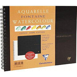 Clairefontaine Album Papier Aquarelle Blanc