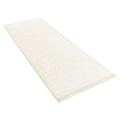 Vidal Tapis de couloir en laine 206x79 beige Darya