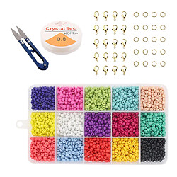 1 Set En Vrac Perles Bricolage Artisanat Artisanat Bijoux Kit Filles Jouet À La Main A