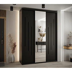 Abiks Meble Armoire DAVOS 9 À Portes Coulissantes 235,2/170/60 3 Portes