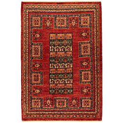 Vidal Tapis de laine 168x115 rouge Kashkuli