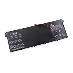 vhbw Li-Polymer Batterie 3000mAh (15.2V) pour ordinateur portable, notebook Acer Chromebook 15 CB5-571 comme AC14B8K.