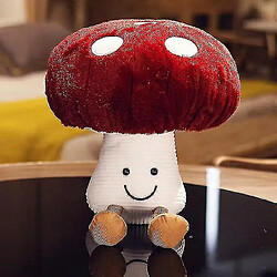 Universal Oreiller de champignons jouet en peluche 26 cm avec les jambes