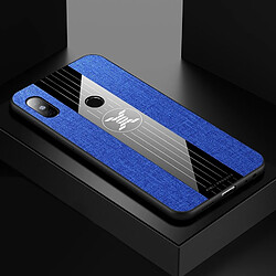 Wewoo Coque Souple Pour Xiaomi Redmi Note 5 XINLI étui en TPU antichoc Texture Bleu