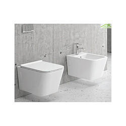 Avis Karag Pack WC supsendu sans bride Rimless NENY 58x36x31 cm-Sans le réservoir-36 -36