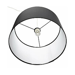 Mes Suspension ronde 50x50x30 cm en tissu noir pas cher