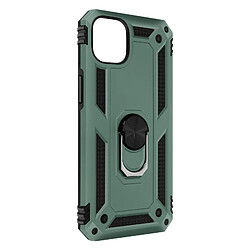 Avizar Coque pour iPhone 14 Plus Hybride Antichoc Bague de maintien Support Vidéo vert