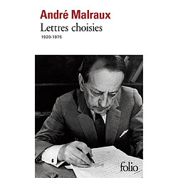 Lettres choisies : 1920-1976 - Occasion