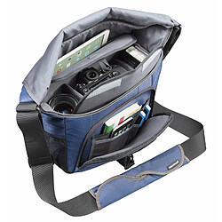 Avis Cullmann MADRID Sports Maxima 325+ bleu/gris Sac caméra appareil photo vidéo réflex numérique et accessoires ou pour loisirs style Messenger avec compartiment tablette notebook laptop 12 pouces, housse protection imperméable, bandoulière et et inse