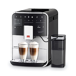 Machine à café automatique Melitta CAFFEO Barista TS Smart avec buse vapeur Cappuccino 15 bar argentée