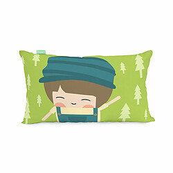 Happy Friday Housse de coussin HappyFriday Train Multicouleur 50 x 30 cm