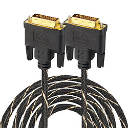 Wewoo Câbles DVI 24 + 1 Pin mâle vers DVI 24 + 1 Pin Adaptateur réseau 10m