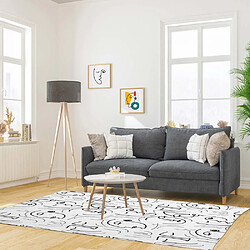 The Home Deco Factory Tapis en coton Arty 120 x 170 cm.