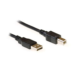 Eminent Ewent EC2402 câble USB 1,8 m USB A USB B Noir