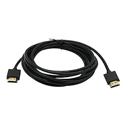 Câble hdmi haute vitesse avec ethernet v1.4 full hd 3d black 15ft