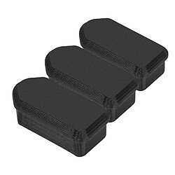 3 pièces RC Batterie Couverture Terminal de Charge Port Anti Bouchon Anti-Poussière Plug Couverture pour DJI FPV Drone Accessoires