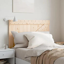 Maison Chic Tête de lit scandinave,Meuble de chambre 100x104 cm bois massif de pin -MN69771