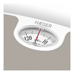 Acheter Pèse Personne Analogique Haeger Noir/Blanc 130 KG