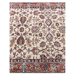 Avis Vidal Tapis de laine 239x114 beige Ultra Vintage