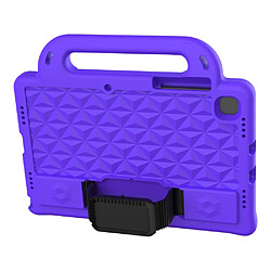 Coque en TPU avec béquille et bandoulière violet pour votre Samsung Galaxy Tab A8 10.5 (2021)