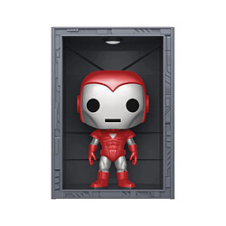 Funko Marvel - Figurine POP! Deluxe Hall of Armor Iron Man Model 8 Silver Centurion PX Exclusive 9 cm