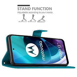 Avis Cadorabo Coque Motorola MOTO G71 5G Etui en Bleu