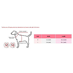 Avis Puppia Junior Lead, Medium, Rose