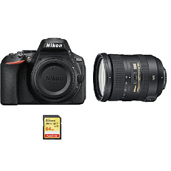 NIKON D5600 + AF-S 18-200MM F3.5-5.6G ED VR II DX + 64GB SD card