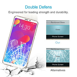 Wewoo Film de verre trempé de protection en pour bords d'arc 50 PCS Meizu M8 0.26mm 9H 2.5D pas cher