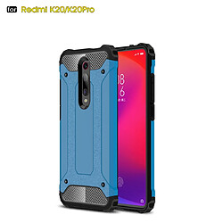 Wewoo Coque Renforcée Étui combiné en TPU + PC pour Xiamo Redmi K20 / K20 Pro bleu