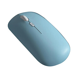 Yonis Souris Ergonomique Sans Fil 1600DPI Bleue